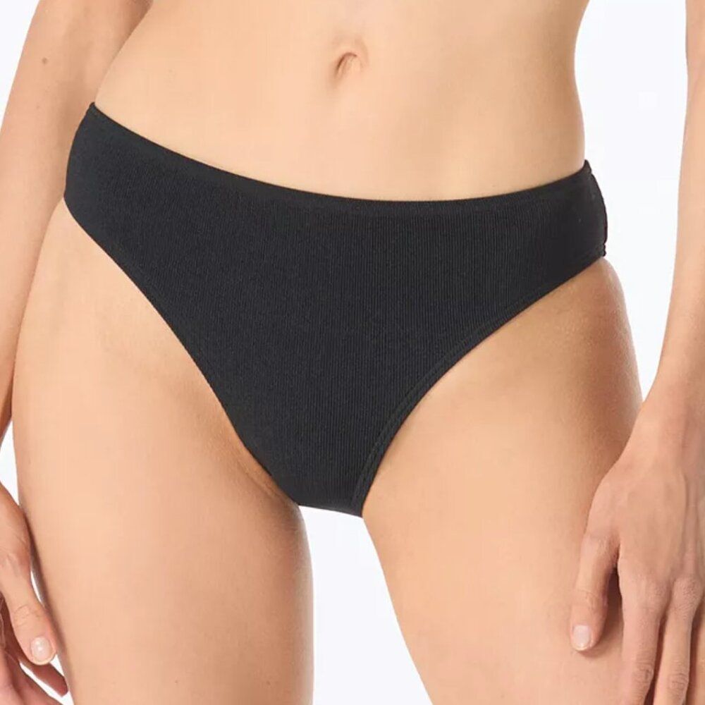MICHAEL KORS Women's Solid Full Coverage Bikini Bottoms Size XL Swimwear